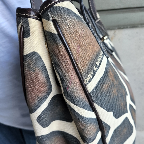 Dooney & Bourke Giraffe Print Bag - Picture 6 of 16